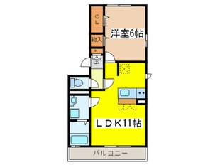 グランシャリオの物件間取画像